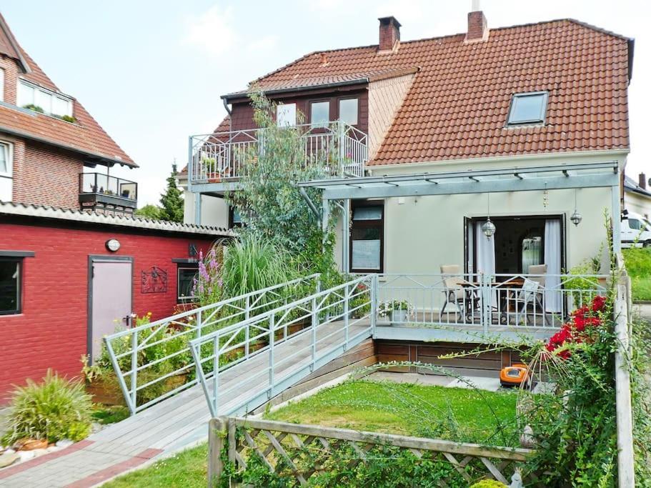 Landgang I 90Qm² Mit Garten Elsfleth Kültér fotó